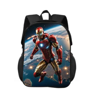 Iron Man Backpack Super Heroes Mochila Large Capacity Backpack School Supplies School for Boys Girls Best Gift - Image 2