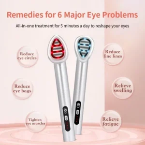 Beauty Eye Care Device Eye Soothing Anti-Aging Dark Circles Remover Tightening Anti Wrinkle Fade Lip Lines Microcurrent Massager - Image 5