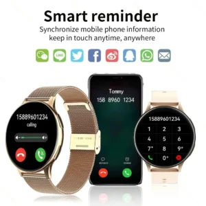 Smart Watch Round Bluetooth Call Men Women Fitness Tracker Bracelet Custom Watch Face Watches For Android IOS Smartwatch 2025 - Image 2