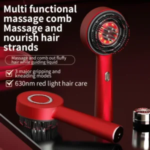 Multi Functional Red Light Hair Comb Scalp Massager Brush Hair Growth - Image 6