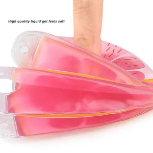 Gel Eye Mask Cooling Gel Eye Packs for Puffy Hot Cold with Plush Backing Reusable for Compress Dry Stress Skin Care Sleep Mask - Image 4