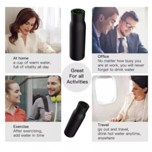 Tuya Bluetooth Smart Water Cup LCD Temperature Display Water Consumption Record Keep Warm Bottle Works With Tuya Smart Life APP - Image 6