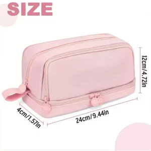 Disney Stitch Large Capacity Portable Stationery Case Dirt Resistant Girls High Value Pencil Bags Cartoon Anime Figure Box Gifts - Image 6