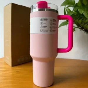 2025 New HOT Large Capacity 40Oz Stainless Steel Vacuum Flask - Insulated Tumbler Cup with Lids and Straws, Perfect for Travel - Image 4