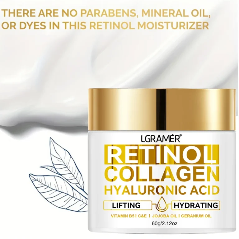 Retinol Face Cream Moisturizing Wrinkle Remover Collagen Hyaluronic Acid Creams Skin Care Cosmetic for Women&Men - Image 6