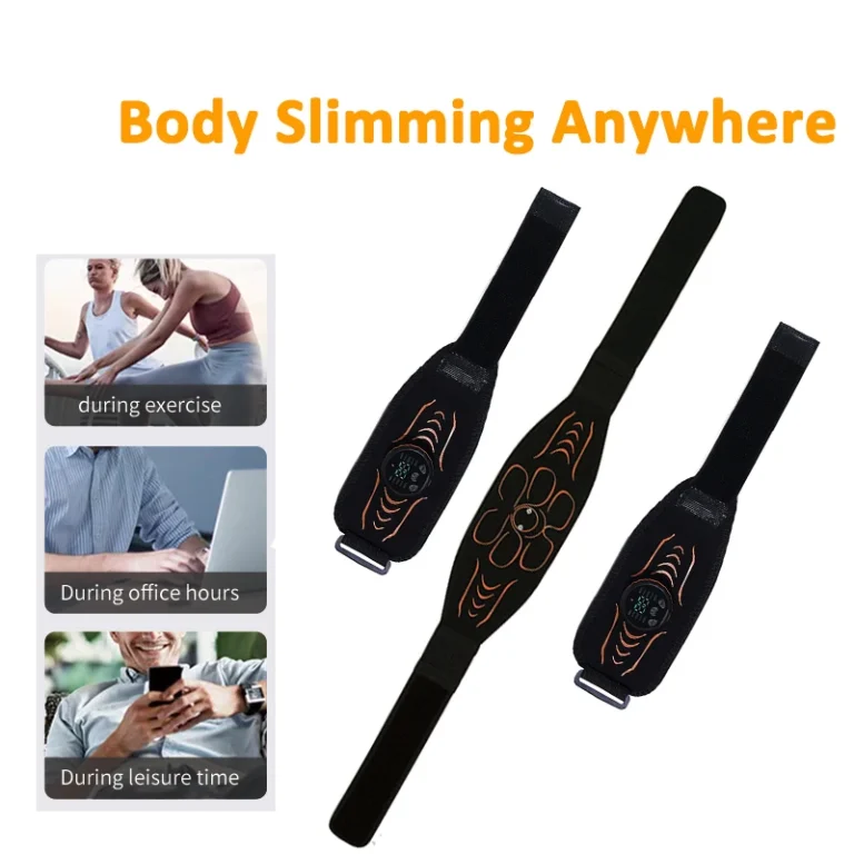 Abdominal Massager Waist Belt Muscle Toner Smart Abdominal Muscle Trainer For Arm Leg Workout Training Fitness Massage Equipment - Image 6