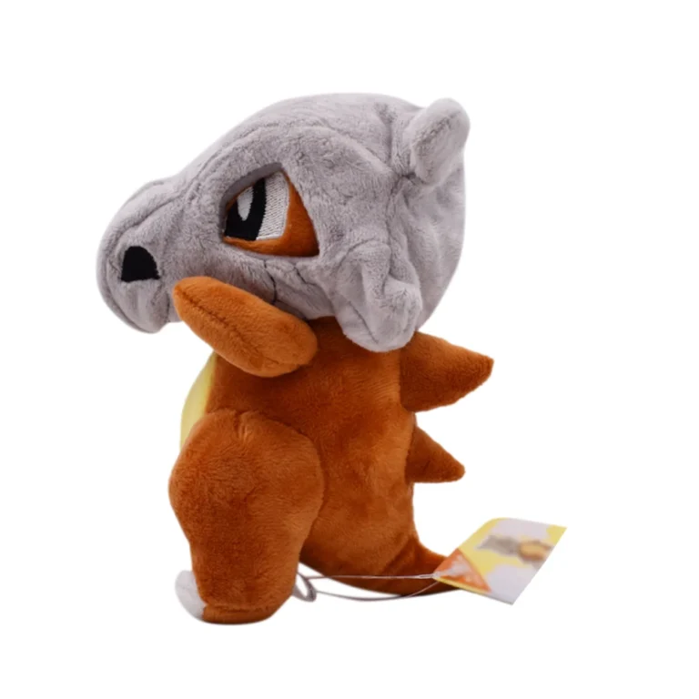 Cubone Plush Toy 7" Kola Doll, All Star Collection Cartoon Game Stuffed for Birthday Gift - Image 3
