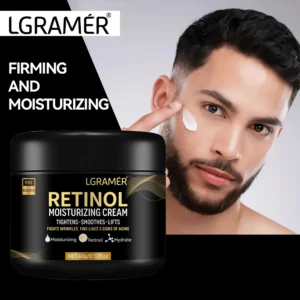 Men's Retinol Face Moisturizer Moisturizing Retinol Cream Anti-Wrinkle Aging Moisturizing Shrink Pores Whitening Smooth Retinol - Image 6