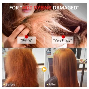 PURC 8 Seconds Magic Hair Mask Keratin Straightening Repair Damaged Frizy Treatment Soft Smoothing Professional Hair Care Cream - Image 2