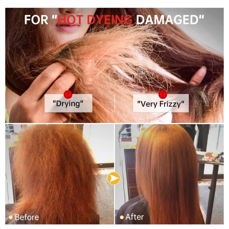 PURC 8 Seconds Magic Hair Mask Keratin Straightening Repair Damaged Frizy Treatment Soft Smoothing Professional Hair Care Cream - Image 2