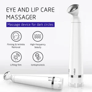 Mini Electric Vibration Eye Massager Anti-Ageing Wrinkle Dark Circle Pen Removal Rejuvenation Eye Massager - Image 3