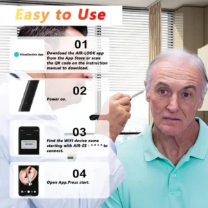 Visual Ear Wax Cleaner with Camera Safe Earwax Removal Endoscope with 5M Camera Luminous Otoscope Ear Cleaning Tools Ear Care - Image 6