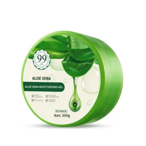 300g Aloe Vera Gel Hydrating and Moisturizing After Sun Exposure Refreshing and Non-greasy Red pomegranate Aloe Vera Gel - Image 5