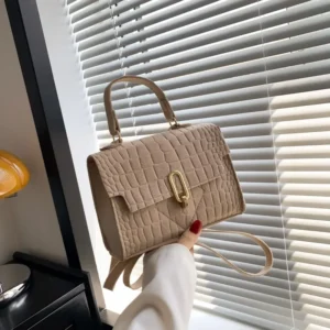 Retro Minimalist Small Square Bag Individual Beauty Shoulder Bag Summer New Trend Crossbody Handbag Soft Felt Material