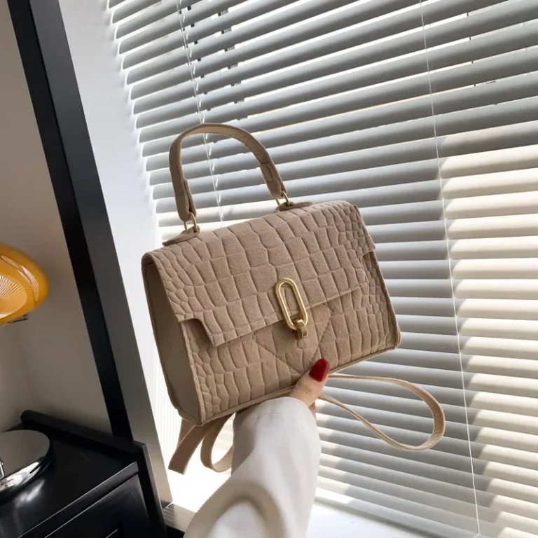 Retro Minimalist Small Square Bag Individual Beauty Shoulder Bag Summer New Trend Crossbody Handbag Soft Felt Material