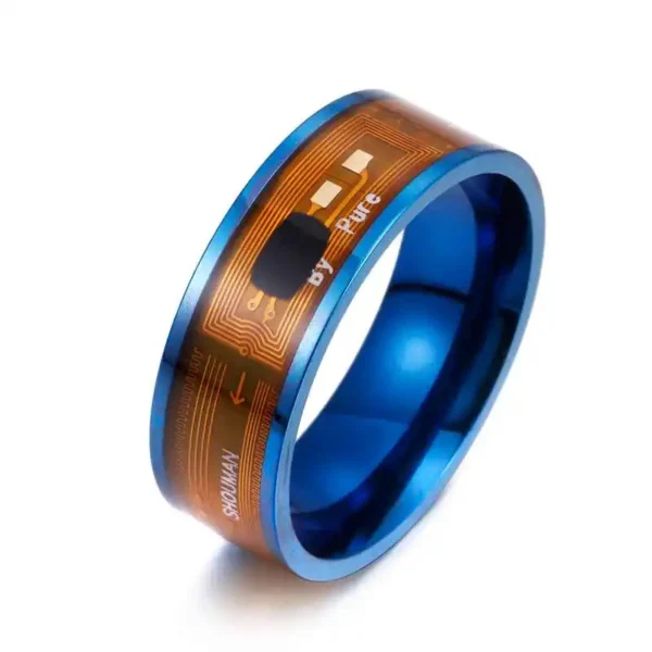 Fashion Men's Ring Magic Wear NFC Smart Ring Finger Digital Ring for Android phones with functional couple stainless steel ring - Image 4