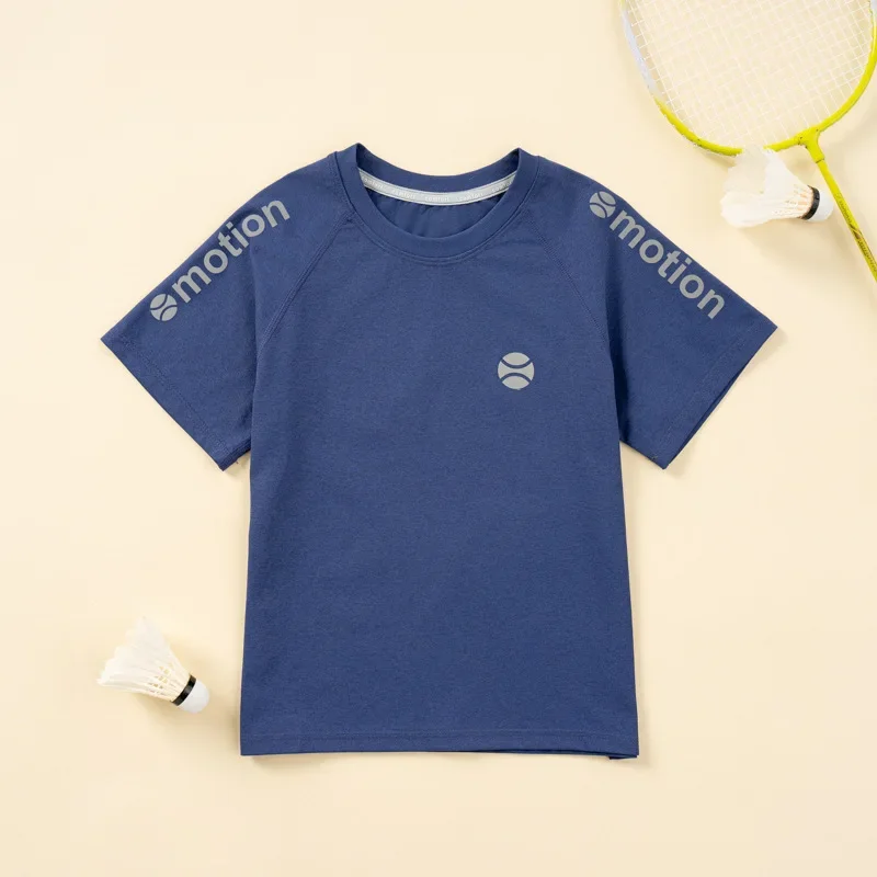 Quick Dry Short Sleeve Sports Training Clothes for Boys And Girls Children's T-Shirts Outerwear Summer Clothing for Kids - Image 4