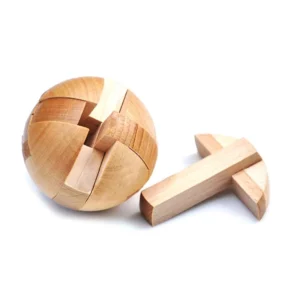 Magic Wooden Ball Brain Teaser Puzzle Luban Lock IQ Challenge Game For Kids Adults Educational Intellectual Toys Unique Gifts - Image 3