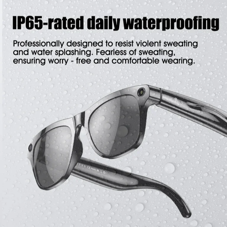 4K AI Smart Photochromic Glasses Multifunction Camera Bluetooth Call Voice Assistant Music Player Translate Glasses For Xiaomi - Image 3