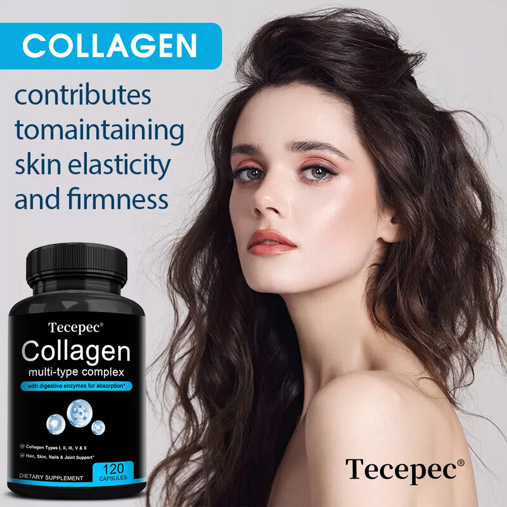 Multiple Collagen Complex Capsules - Hair, Skin, Nail, Bones, Joint Health Support, Antioxidant, Strengthens Immune System - Image 6