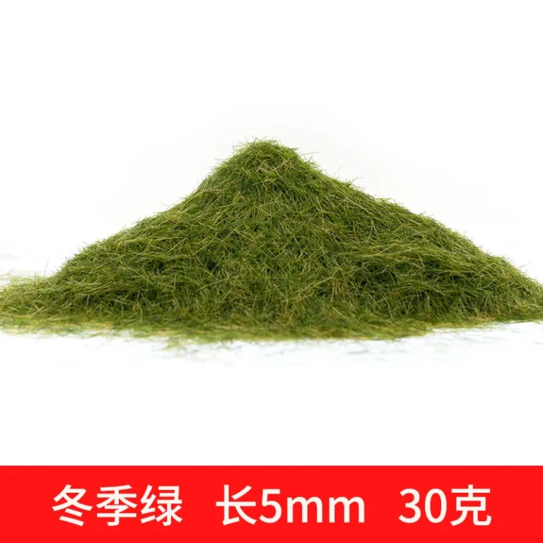 3-8mm Static Grass Powder DIY Lawn Flocking Materials Railway Train Landscape Accessory Model Kits 30g/bag - Image 2