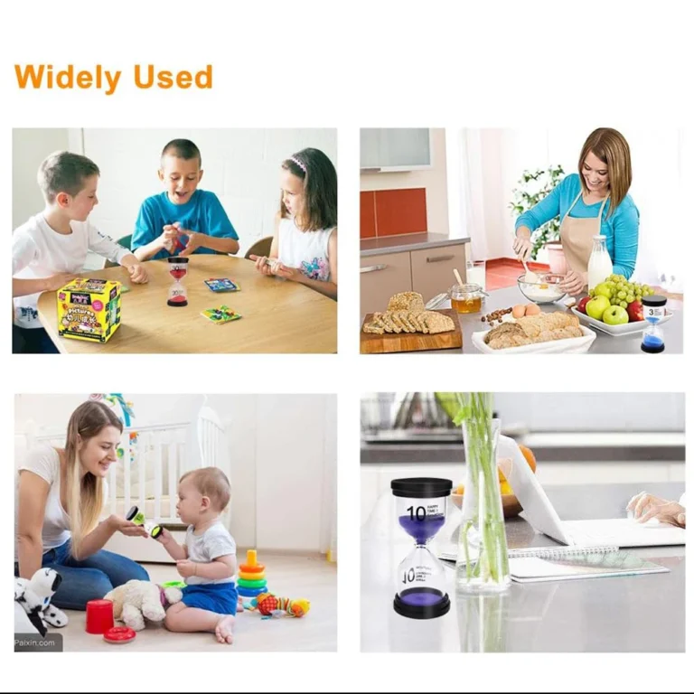 Sand Timer 6 Colors Hourglass 1/3/5/10/15/30 Minutes Sandglass Timer Sand Watch Clock for Kids Games Home Office Decoration - Image 6
