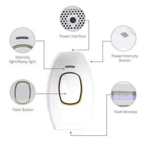 Photon skin rejuvenation and mark removal beauty device for home use hair removal shaver bikini hair removal device - Image 2