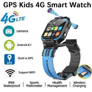 2025 Hot New Kids 4G Smartwatch Alarm GPS Location Detachable Hd Video Calls With 360 ° Rotation Smart Watch Children's Day Gi - Image 6