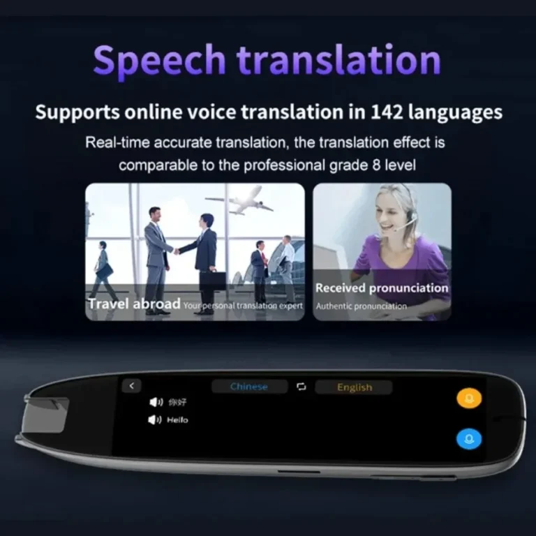 142 Languages WIFI Scan Translation Pen Scanning Smart Voice Translator S65 Pro Translation Pen For Business Travel Abroad - Image 5