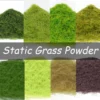 3-8mm Static Grass Powder DIY Lawn Flocking Materials Railway Train Landscape Accessory Model Kits 30g/bag