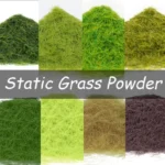 3-8mm Static Grass Powder DIY Lawn Flocking Materials Railway Train Landscape Accessory Model Kits 30g/bag