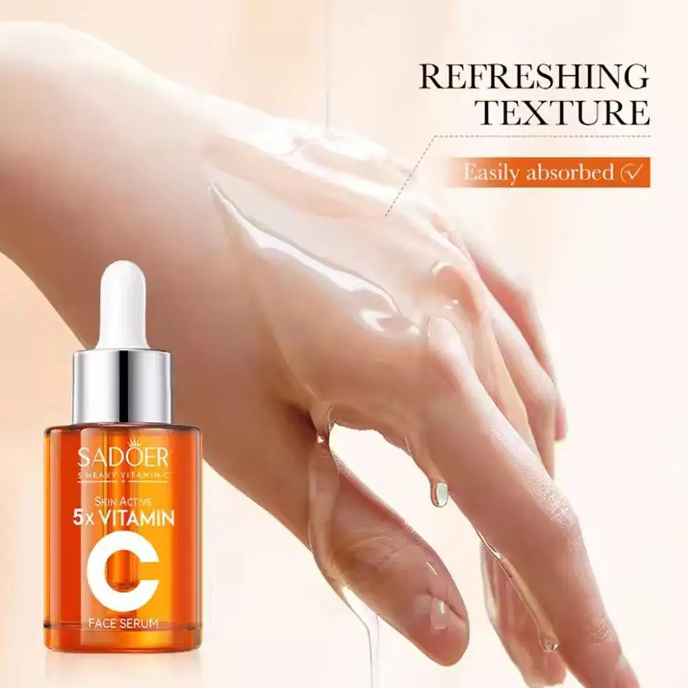 NEW Vitamin C Facial Cleanser Face Wash Foam Cleanser Deep Cleansing Moisturizing SET Vitamin C Eye Cream Hydrating Skin Care - Image 4