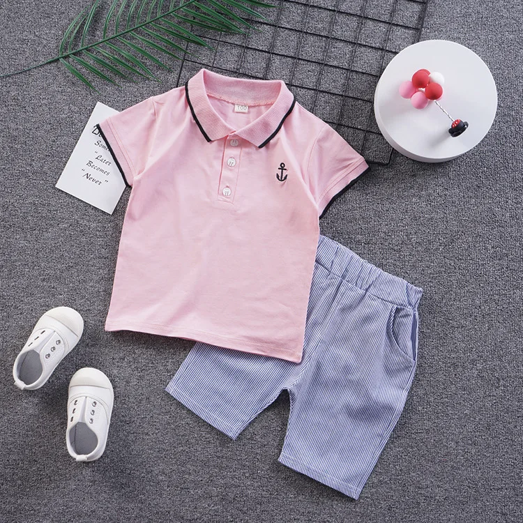 Boys Clothes Sets summer 1 To 5 Years Children Fashion Cotton T-shirts Shorts 2pcs Tracksuits For Baby Kids Sports Suits Outfits - Image 2