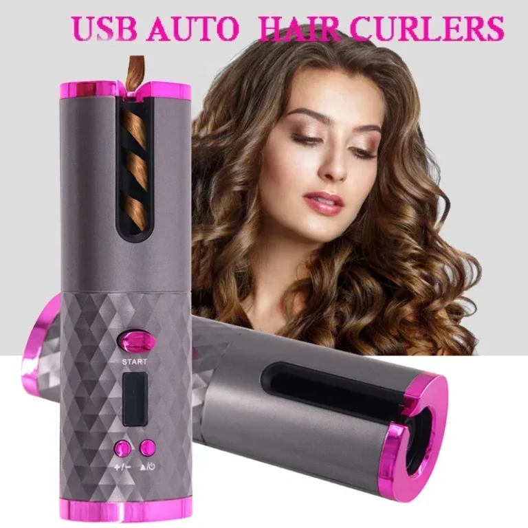Portable Wireless Automatic Hair Curler 3 Color Options USB Charging Anti-Scalding Hair Curling Iron for Styling - Image 2