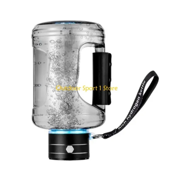 A0KA Rechargeable Hydrogen Water Bottle, 1.5L Large Hydrogen Water Bottle Generator, Ions Water Bottle Improve Water Quality - Image 4