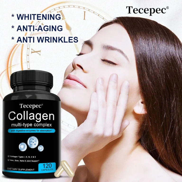 Multiple Collagen Complex Capsules - Hair, Skin, Nail, Bones, Joint Health Support, Antioxidant, Strengthens Immune System - Image 5
