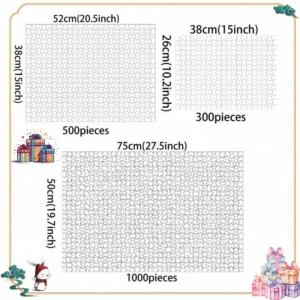 1000/500/300/120 Pieces Stained Glass Cactus Jigsaw Puzzles for Adults Home Decor Challenging Family Fun Educational Toys Game - Image 4