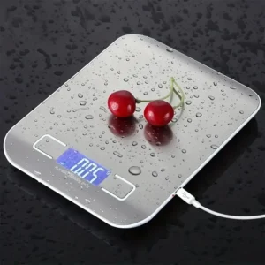 Kitchen Scale Stainless Steel Weighing Food Diet Balance Measuring LCD Precision Electronic Scales Baking Measuring Tools - Image 3