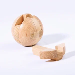 Magic Wooden Ball Brain Teaser Puzzle Luban Lock IQ Challenge Game For Kids Adults Educational Intellectual Toys Unique Gifts - Image 4