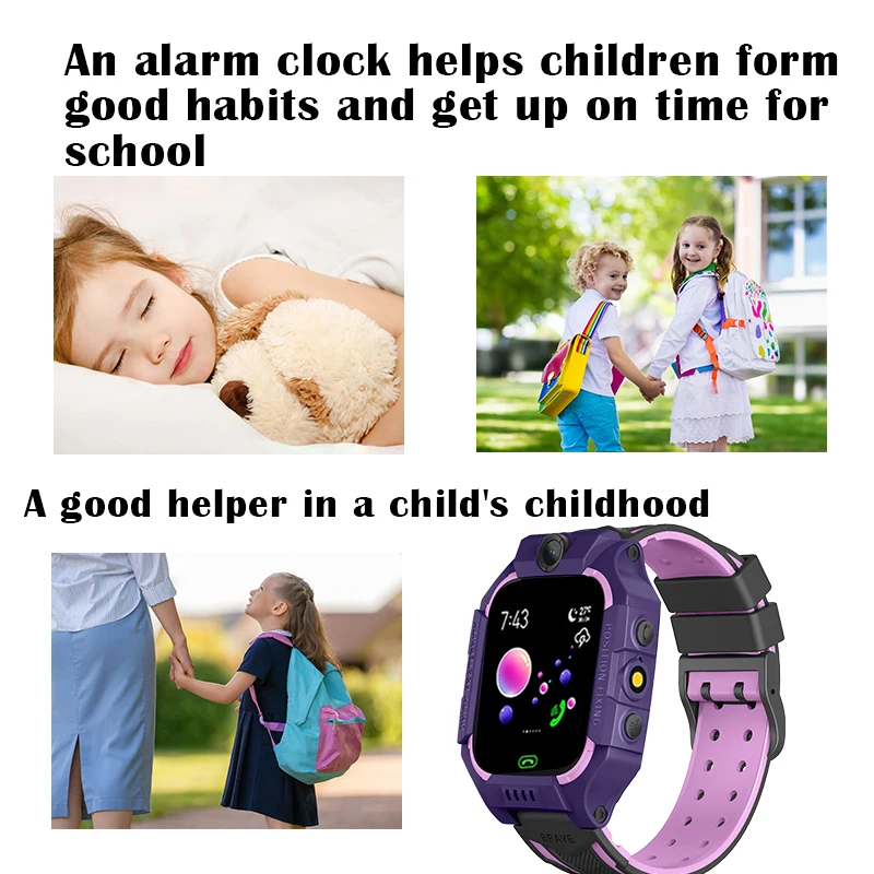 Children's Smart Watch Girl Boy-Smart Watch Children's Watch Age 4-12 Years Old, Intelligence Learning Game Camera Micro Chat Al - Image 3