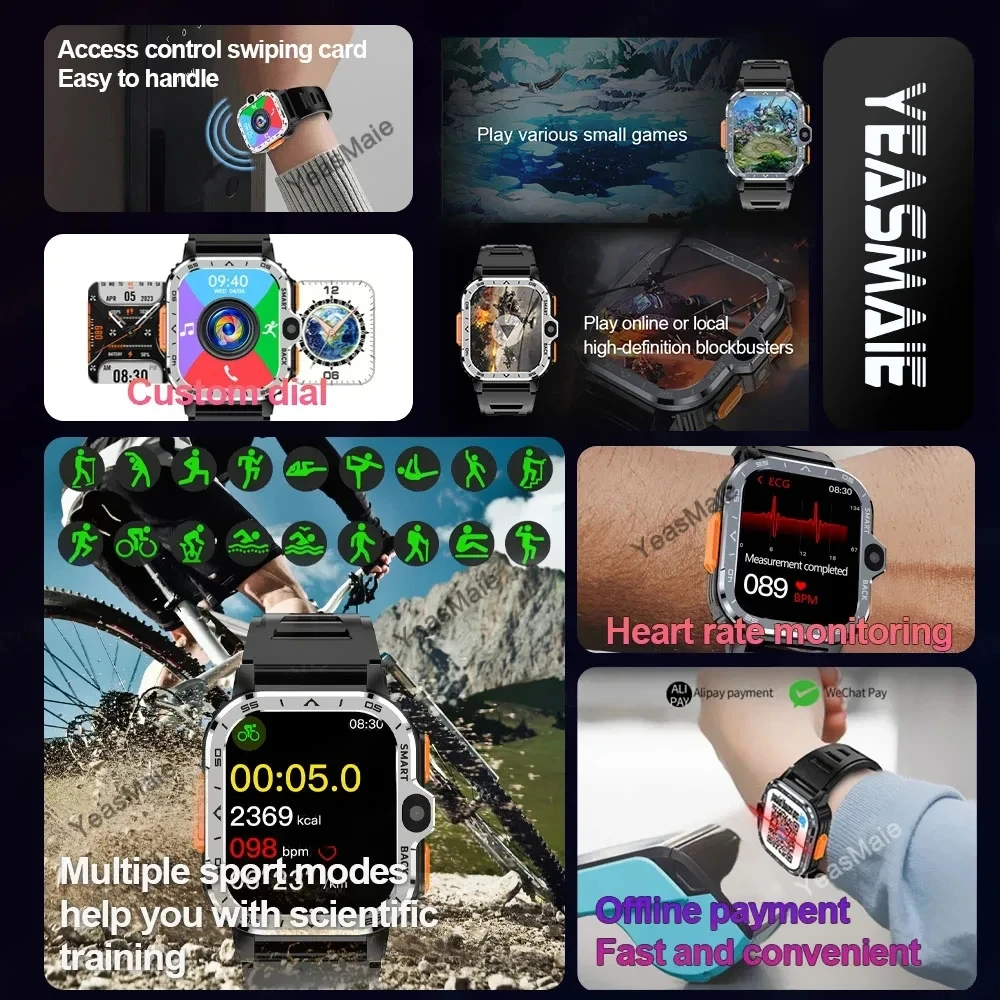 2024 Smart Watch Ladies Women Gift Amoled BT Call Heart Rate Blood Pressure Sleep Monitor Waterproof SmartWatch for Ios Android - Image 6