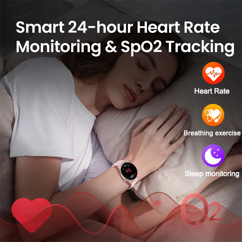 2025 NFC Smart Watch Amoled HD GPS Track Sports Heart Rate Bluetooth Call Waterproof Ladies Women Smartwatch For Huawei Xiaomi - Image 4