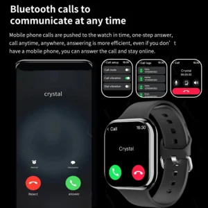 2024 For xiaomi Watch 9 Smart Watch Women Ultra Series 9 NFC Smartwatch Men BT Call Waterproof 2.05" Screen Health Monitor Watch - Image 2