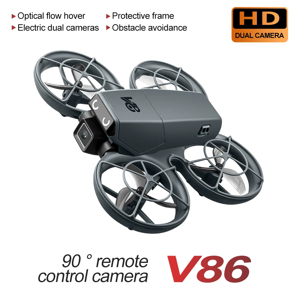 XIAOMI MINI V86 Drone 4K Professional WIFI 5G Drone Dual Camera Obstacle Avoidance Brushless Altitude Mode RC Quadcopter Toy - Image 2