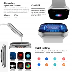 2025 For Apple GPS NFC Watch 10 Smart Watch Men HD AMOLED Memory Music 3D Surround Bluetooth Call Waterproof Smartwatch Woman - Image 3