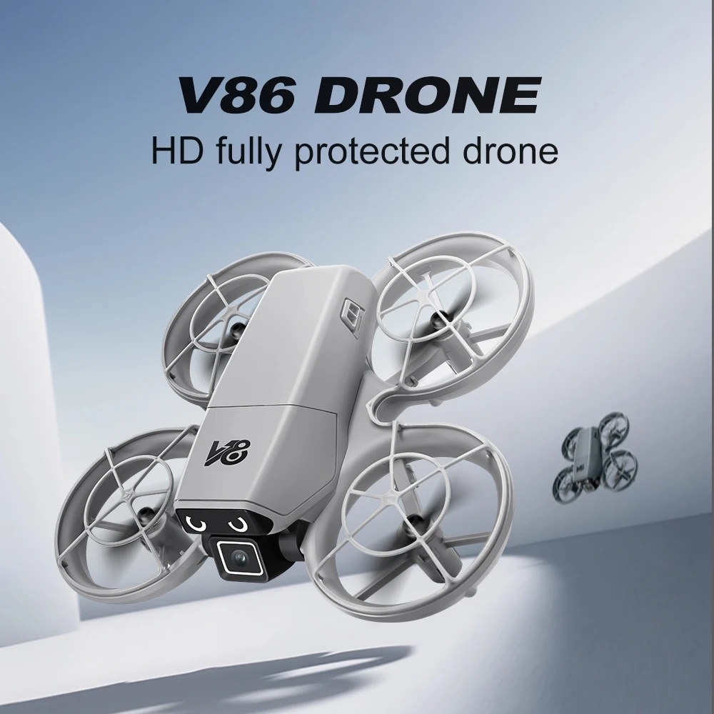 XIAOMI MINI V86 Drone 4K Professional WIFI 5G Drone Dual Camera Obstacle Avoidance Brushless Altitude Mode RC Quadcopter Toy - Image 3