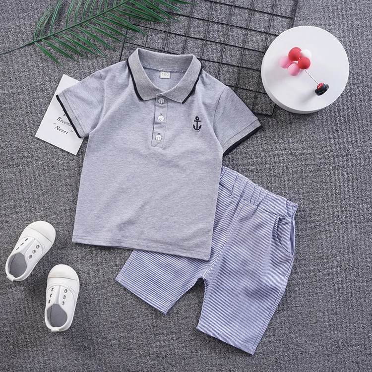 Boys Clothes Sets summer 1 To 5 Years Children Fashion Cotton T-shirts Shorts 2pcs Tracksuits For Baby Kids Sports Suits Outfits - Image 3