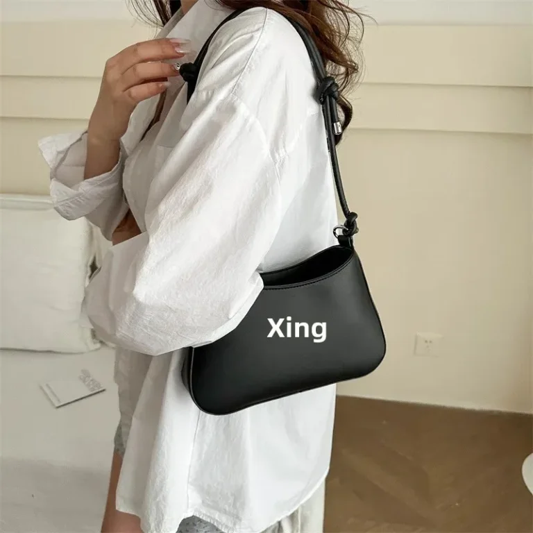 New Butterfly Knot Handbag Women's Fashionable Spring Summer Versatile Quality Single Shoulder Crossbody Underarm Bag - Image 3