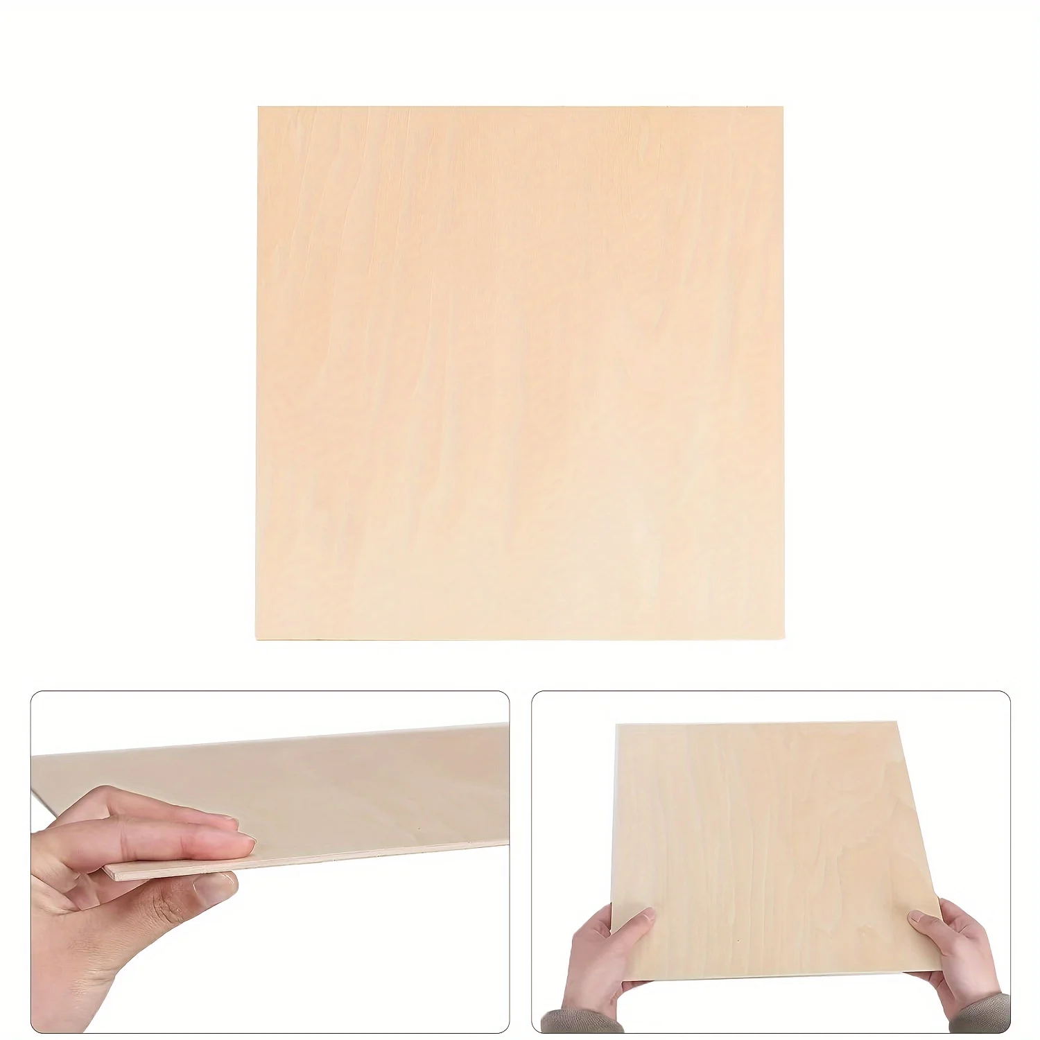 16/8/4/2pcs Basswood Board 12inch x 12inch x 0.08inch,2mm Laser Cut Wood,thin Basswood Craft Wood,DIY Building Model Making,lind - Image 6