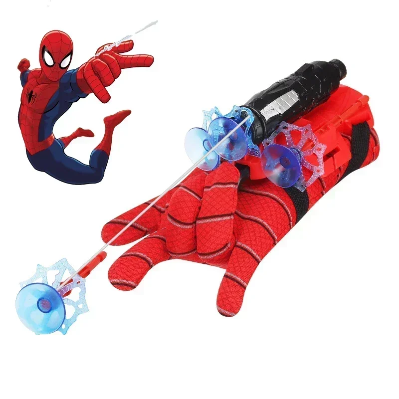SpiderMans Spider Silk Launcher Cosplay Prop Party Comic Con Children Boys Girls Toys Cartoon Anime New Kids Birthday Cute Gifts